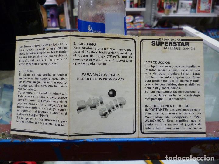 Videojuegos y consolas: INSTRUCCIONES DE JUEGO BRIAN JACKS SUPERSTAR CHALLENGE - Foto 1