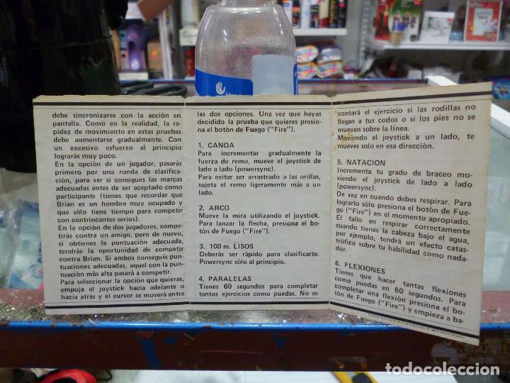 Videojuegos y consolas: INSTRUCCIONES DE JUEGO BRIAN JACKS SUPERSTAR CHALLENGE - Foto 2