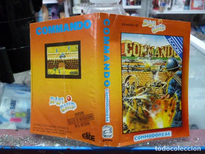 Videojuegos y consolas: JUEGO DE COMMODORE COMMANDO DE ELITE - Foto 7