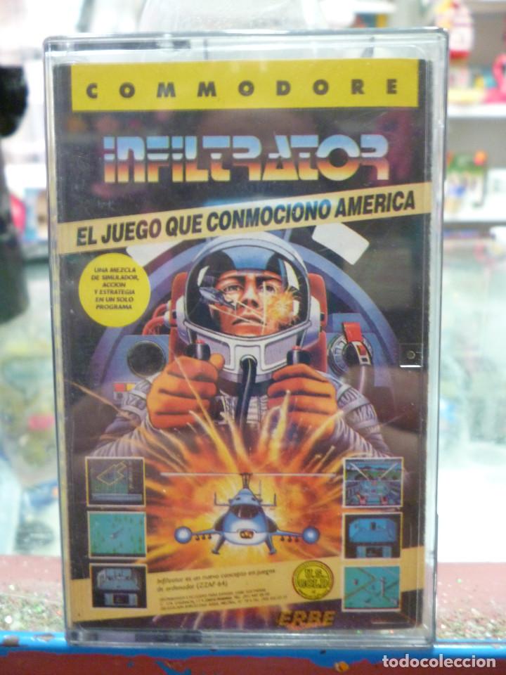 Videojuegos y consolas: JUEGO DE COMMODORE INFILTRATOR - Foto 1