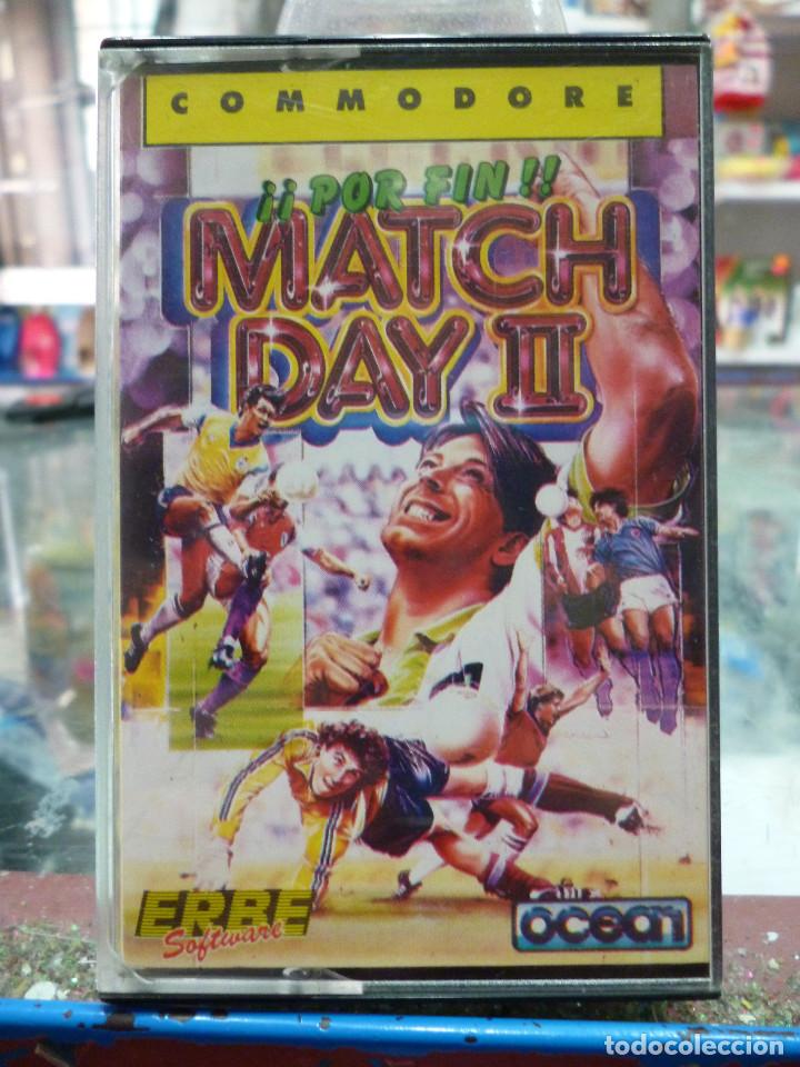 Videojuegos y consolas: JUEGO DE COMMODORE MATCH DAY II DE OCEAN PROMOCIONAL - Foto 1