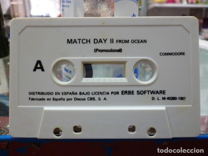 Videojuegos y consolas: JUEGO DE COMMODORE MATCH DAY II DE OCEAN PROMOCIONAL - Foto 3