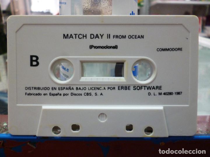 Videojuegos y consolas: JUEGO DE COMMODORE MATCH DAY II DE OCEAN PROMOCIONAL - Foto 4