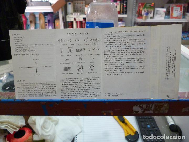 Videojuegos y consolas: JUEGO DE COMMODORE SARACEN DE DATASOFT - Foto 6