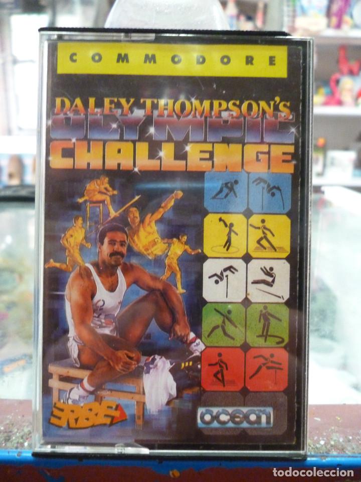 Videojuegos y consolas: JUEGO DE COMMODORE DALEY THOMPSONS OLYMPIC 88 DE OCEAN - Foto 1