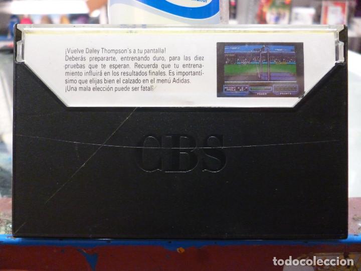 Videojuegos y consolas: JUEGO DE COMMODORE DALEY THOMPSONS OLYMPIC 88 DE OCEAN - Foto 2