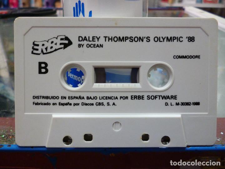 Videojuegos y consolas: JUEGO DE COMMODORE DALEY THOMPSONS OLYMPIC 88 DE OCEAN - Foto 4