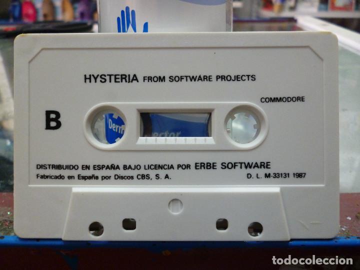 Videojuegos y consolas: JUEGO DE COMMODORE HYSTERIA DE SOFTWARE PROJECTS - Foto 4