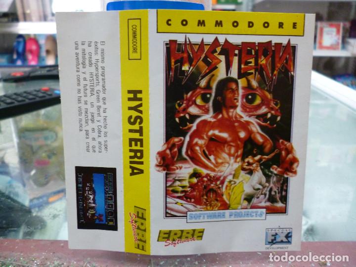 Videojuegos y consolas: JUEGO DE COMMODORE HYSTERIA DE SOFTWARE PROJECTS - Foto 5