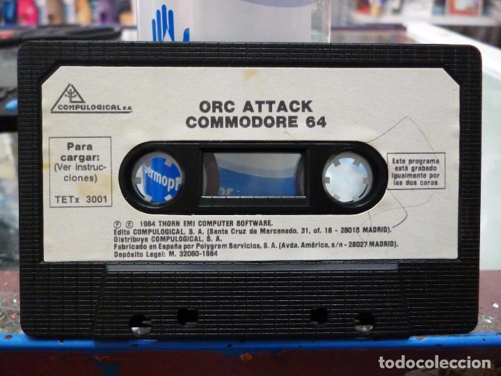 Videojuegos y consolas: JUEGO DE COMMODORE ORC ATTACK DE CREATIVE SPARKS - Foto 3