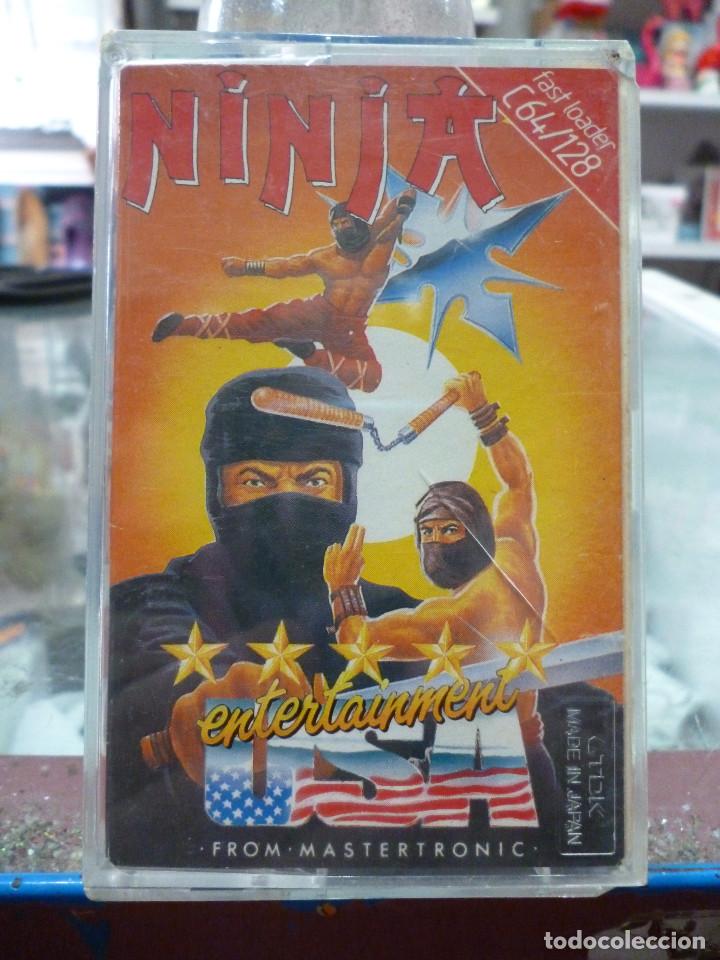 Videojuegos y consolas: JUEGO DE COMMODORE NINJA DE MASTERTRONIC - Foto 1