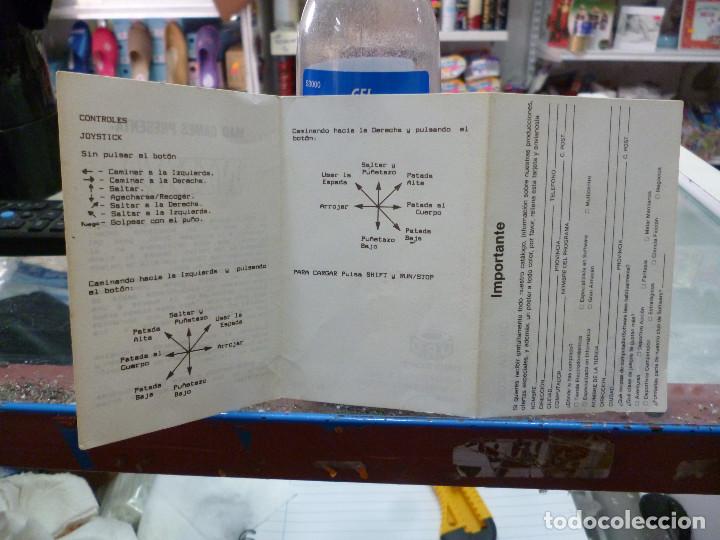 Videojuegos y consolas: JUEGO DE COMMODORE NINJA DE MASTERTRONIC - Foto 8