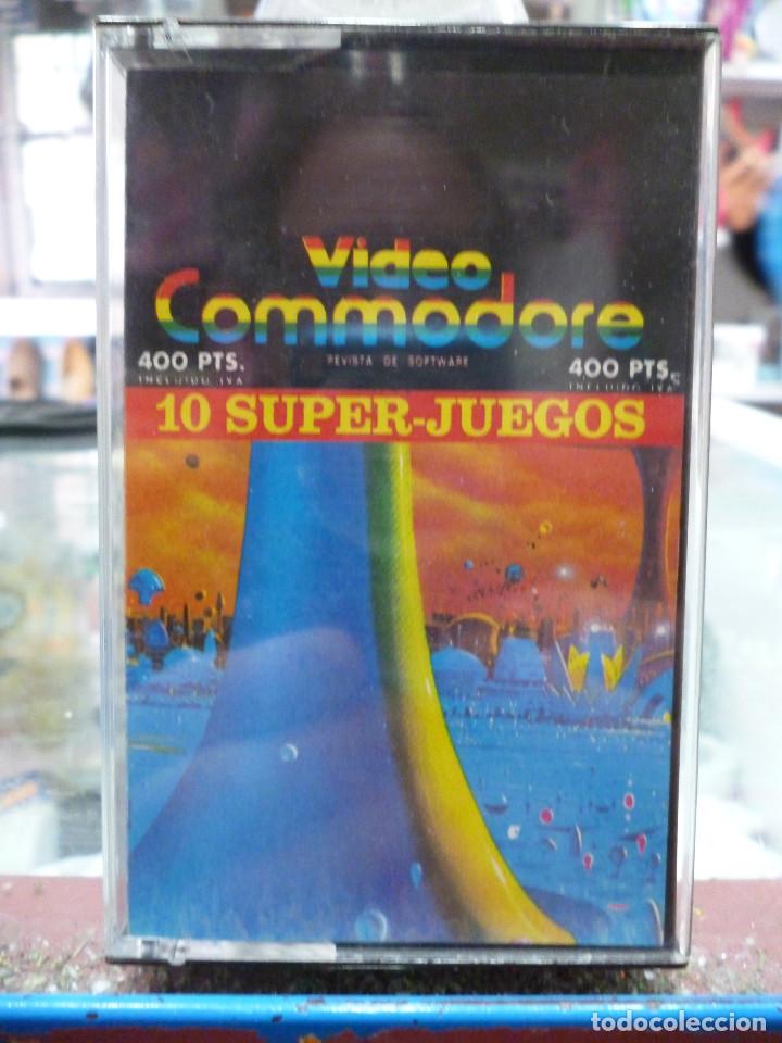 Videojuegos y consolas: VIDEO COMMODORE 10 SUPER JUEGOS - Foto 1