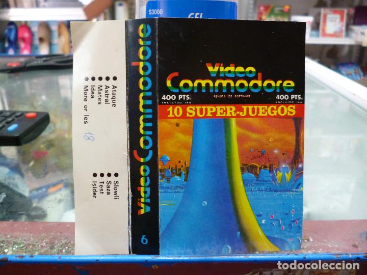 Videojuegos y consolas: VIDEO COMMODORE 10 SUPER JUEGOS - Foto 5