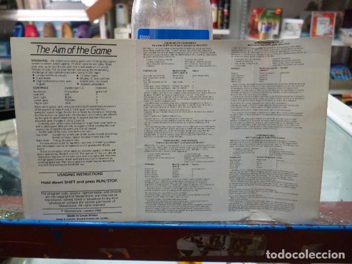 Videojuegos y consolas: JUEGO DE COMMODORE SPEED KING DE MASTERTRONIC - Foto 8