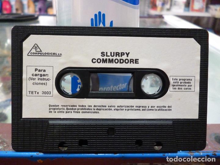 Videojuegos y consolas: JUEGO DE COMMODORE SLURPY DE CREATIVE SPARKS - Foto 3