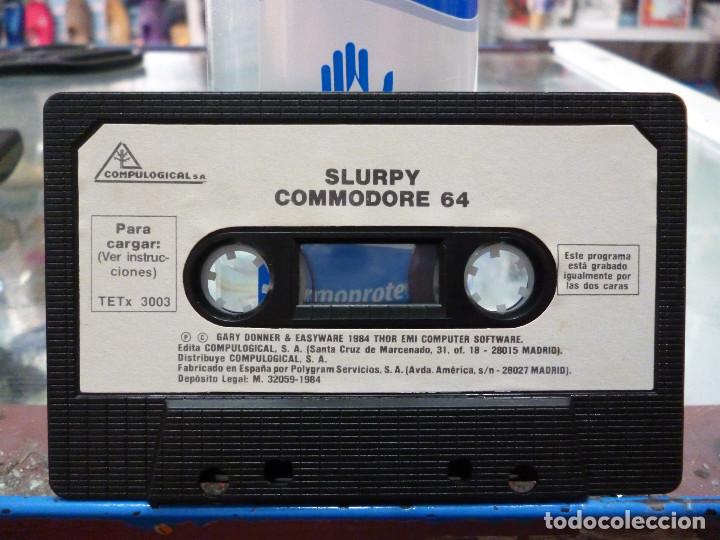 Videojuegos y consolas: JUEGO DE COMMODORE SLURPY DE CREATIVE SPARKS - Foto 4