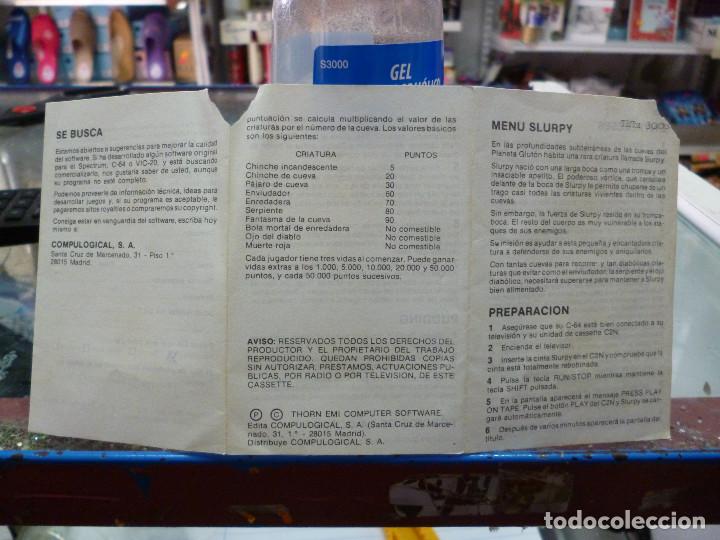 Videojuegos y consolas: JUEGO DE COMMODORE SLURPY DE CREATIVE SPARKS - Foto 6