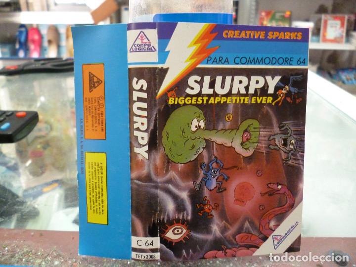 Videojuegos y consolas: JUEGO DE COMMODORE SLURPY DE CREATIVE SPARKS - Foto 7