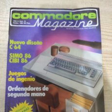 Videojuegos y Consolas: COMMODORE MAGAZINE - NÚMERO 33 NOVIEMBRE 1986 - ORDENADORES VIC 20 C 64 C 128 SIMO 86 CIBI 86. Lote 333208753