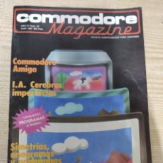 Videojuegos y Consolas: COMMODORE MAGAZINE - NÚMERO 40 JUNIO 1987 - ORDENADORES VIC 20 C 64 C 128 AMIGA - ULTIMO NUMERO. Lote 333209113