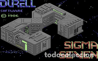 Videojuegos y consolas: Sigma 7 [Seven] from Durell Software - 1986 - Erbe Software [Commodore 64 C64] - Foto 3