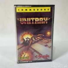 Videojuegos y Consolas: JUEGO CASSETTE - COMMODORE 64 - UNITRAX + CAJA - AÑO 1988. Lote 342387443