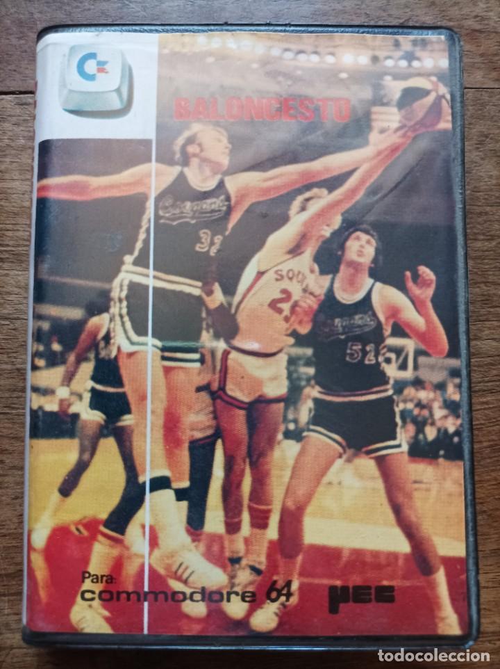 Videojuegos y consolas: Video juego Baloncesto Commodore 64 - Foto 1