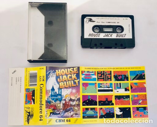 Videojuegos y consolas: The House Jack built [Thor Computer Software] 1984 [Commodore 64 C64] Bueno - Foto 3