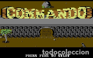 Videojuegos y consolas: Commando [Elite Systems Ltd] 1985 Japan Capsule Computer / ZAFIRO ZAFICHIP [COMMODORE 64 C64] Capcom - Foto 9