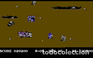 Videojuegos y consolas: Commando [Elite Systems Ltd] 1985 Japan Capsule Computer / ZAFIRO ZAFICHIP [COMMODORE 64 C64] Capcom - Foto 12