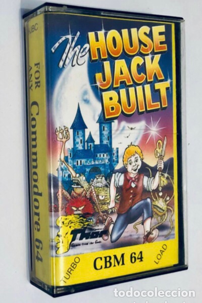 Videojuegos y consolas: The House Jack built [Thor Computer Software] 1984 [Commodore 64 C64] Bueno - Foto 1