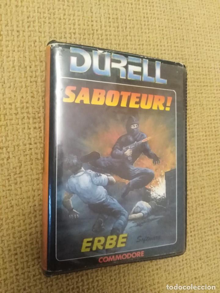Videojuegos y consolas: Juego COMMODORE SABOTEUR! - Foto 1