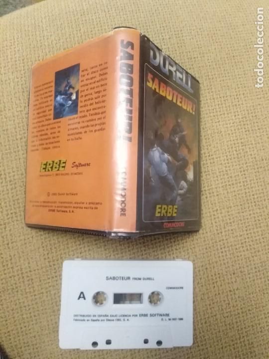 Videojuegos y consolas: Juego COMMODORE SABOTEUR! - Foto 3