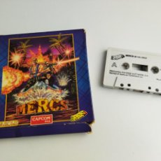 Videojuegos y Consolas: MERCS - JUEGO COMMODORE - CAPCOM USA ERBE 1991. Lote 350219459