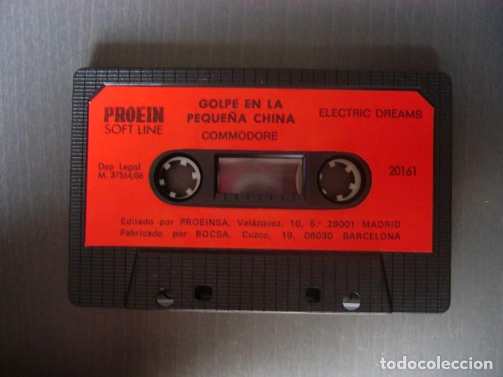 Videojuegos y consolas: GOLPE EN LA PEQUE&Ntilde;A CHINA. PROEIN - ELECTRIC DREAMS. COMMODORE 64 C64. - Foto 4