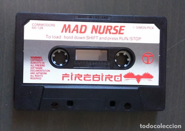 Videojuegos y consolas: MAD NURSE. FIREBIRD. COMMODORE 64 C64. COMMODORE 128 C128 - Foto 5