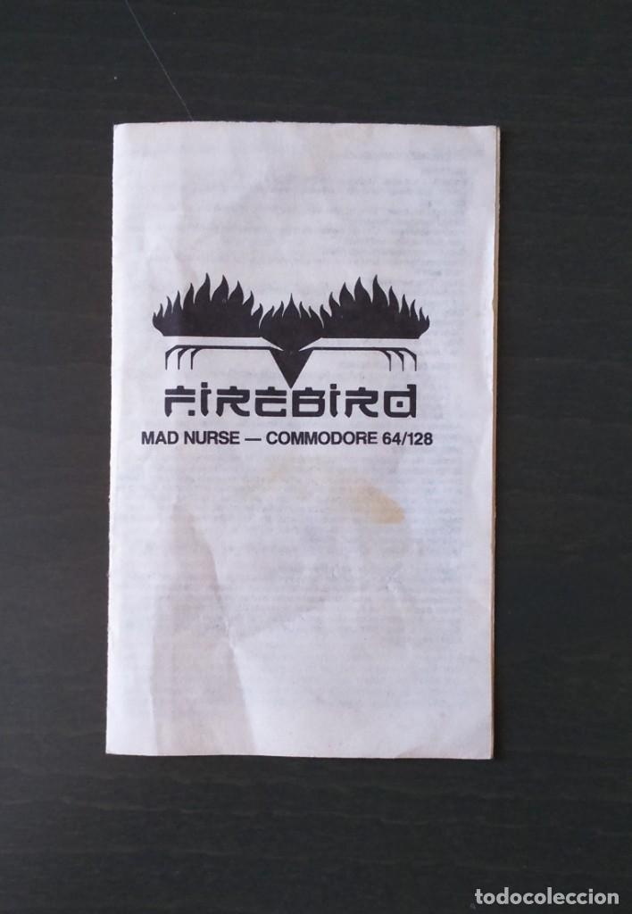 Videojuegos y consolas: MAD NURSE. FIREBIRD. COMMODORE 64 C64. COMMODORE 128 C128 - Foto 6