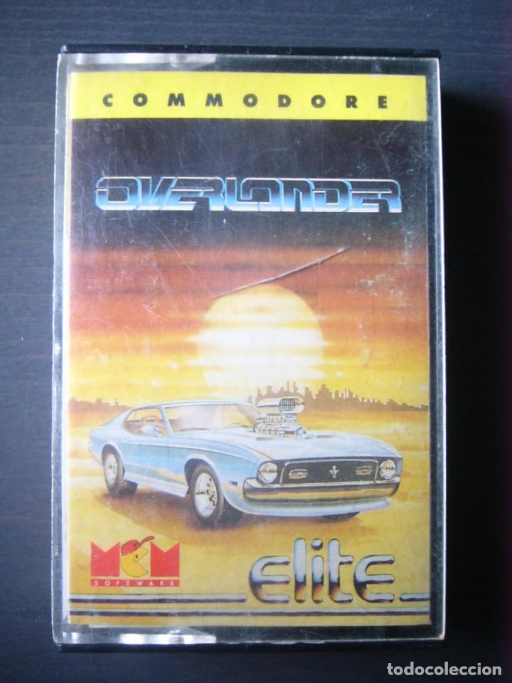 Videojuegos y consolas: OVERLANDER. MCM - ELITE. COMMODORE 64 C64. - Foto 1