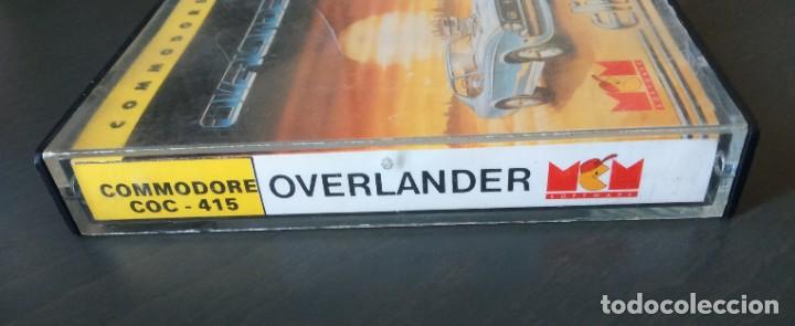 Videojuegos y consolas: OVERLANDER. MCM - ELITE. COMMODORE 64 C64. - Foto 3