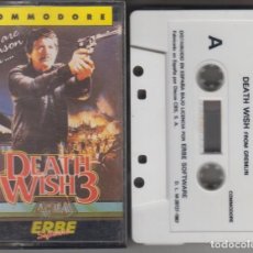 Videogiochi e Consoli: DEATH WISH 3 VIDEOJUEGO CASSETTE COMMODORE 1987 ERBE CHARLES BRONSON