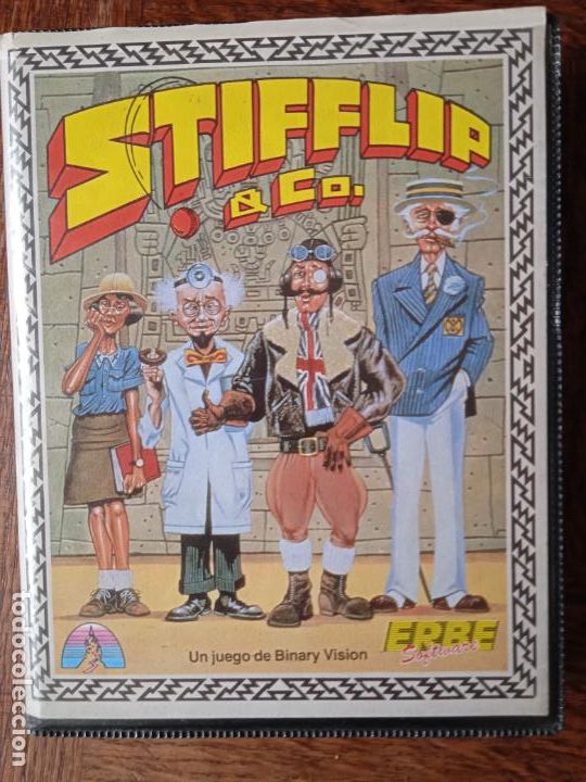 Videojuegos y consolas: STIFFLIP & CO. JUEGO COMMODORE 64/ 128. - Foto 1