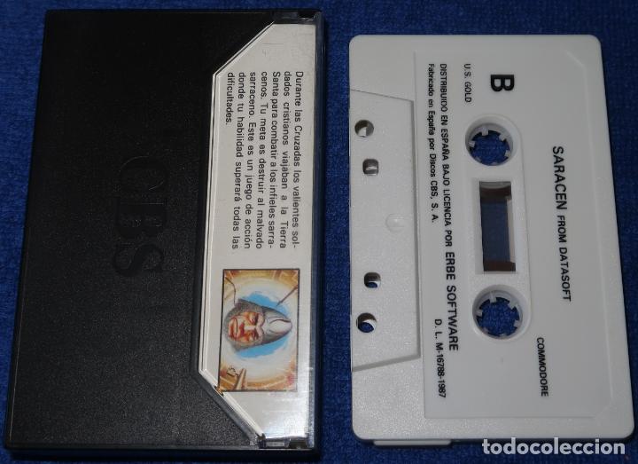 Videojuegos y consolas: Saracen - Erbe Software - Commodore (1987) - Foto 2