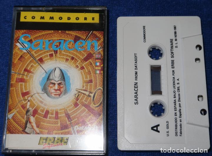 Videojuegos y consolas: Saracen - Erbe Software - Commodore (1987) - Foto 1