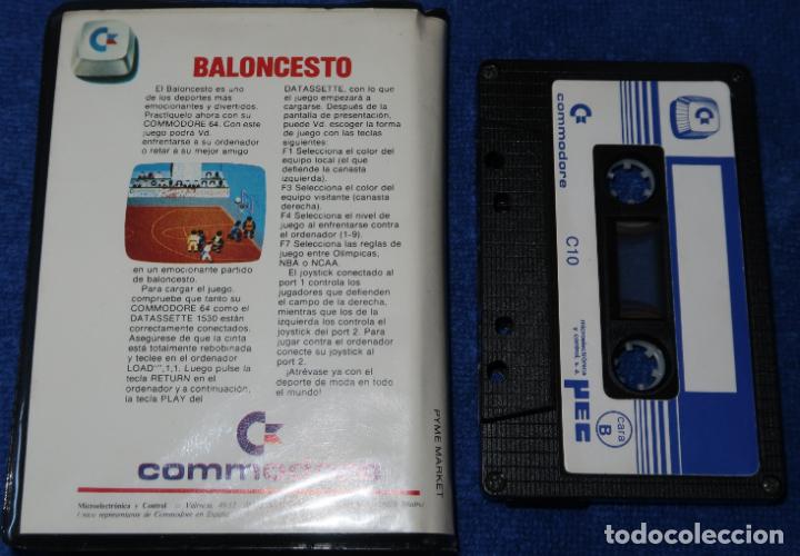Videojuegos y consolas: Baloncesto - Commodore (1985) - Foto 2