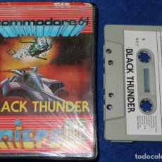 Videojuegos y Consolas: BLACK THUNDER - MICROBYTE - COMMODORE (1985). Lote 361734925