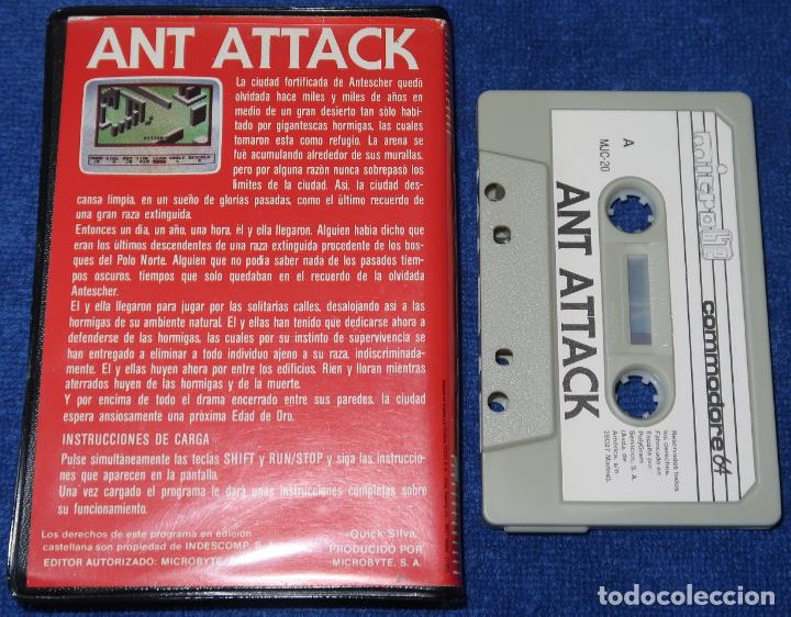 Videojuegos y consolas: Ant Attack - Microbyte - Commodore (1985) - Foto 2
