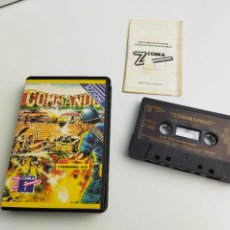 Videojuegos y Consolas: COMMANDO - JUEGO COMMODORE 64 C64 COMPLETO - ELITE ZAFIRO SOFTWARE DIVISION 1985 - EXCELENTE ESTADO. Lote 364137526