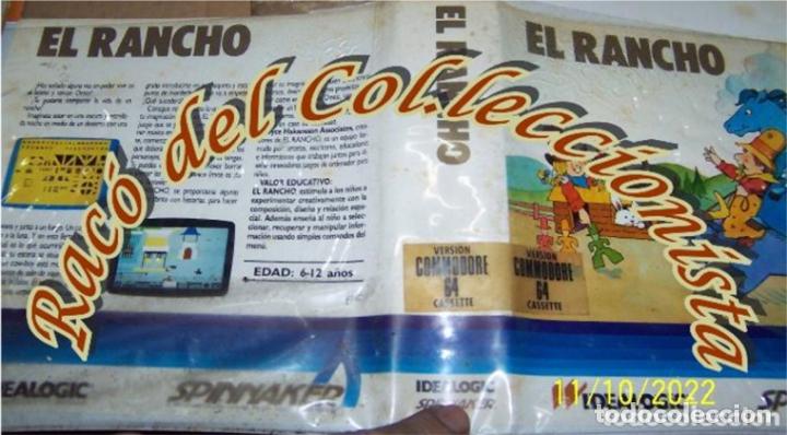 Videojuegos y consolas: EL RANCHO JUEGO INFANTIL PARA COMMODORE 64 CON CASSETTE, CAJA E INSTRUCCIONES - Foto 2
