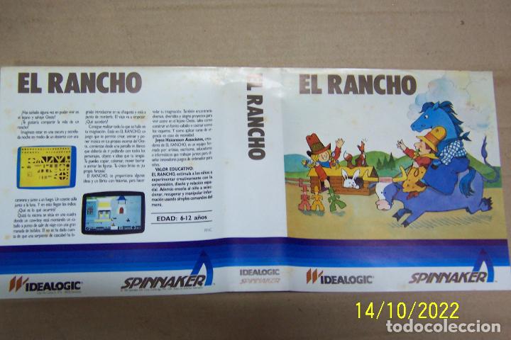 Videojuegos y consolas: EL RANCHO JUEGO INFANTIL PARA COMMODORE 64 CON CASSETTE, CAJA E INSTRUCCIONES - Foto 1